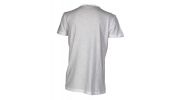 T SHIRT BLANC LARGE COL COTON - EA7