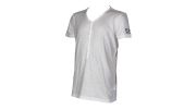 T SHIRT BLANC LARGE COL COTON - EA7