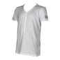 T SHIRT BLANC LARGE COL COTON - EA7