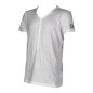 T SHIRT BLANC LARGE COL COTON - EA7