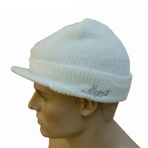 Bonnet Femme Maille d'Aran Blanc