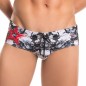 SLIP DE BAIN BLOOM A MOTIFS NOIR ET BLANC  0284- JOR