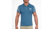 POLO COBALT SLEEVE PRINTED POLO11 - ES COLLECTION