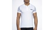 POLO BLANC SLEEVE PRINTED POLO11 - ES COLLECTION
