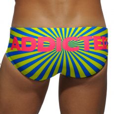 SLIP DE BAIN  SUPER HERO SUNGA FUSHIA  ADS059 - ADDICTED