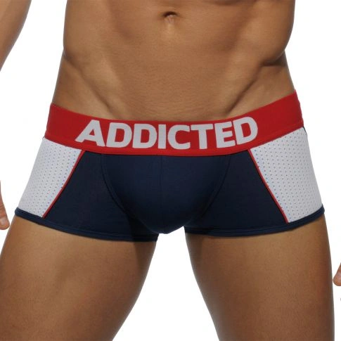 BOXER NAVY COMBI MESH - AD431  ADDICTED