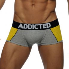 BOXER GRIS COMBI MESH - AD431  ADDICTED