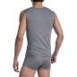 DEBARDEUR GRIS PLATINE EN MODAL COLLEGESHIRT RED1611  - OLAF BENZ