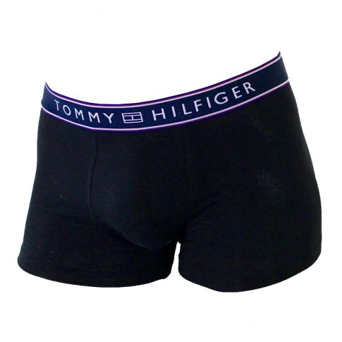 BOXER NOIR TRUNK BASIC STRIPE  - TOMMY HILFIGER
