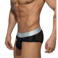 SLIP NOIR JACQUARD  UN170 - ES COLLECTION
