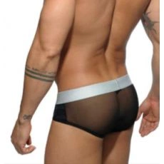 SLIP NOIR JACQUARD  UN169 - ES COLLECTION