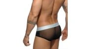 SLIP NOIR JACQUARD  UN169 - ES COLLECTION