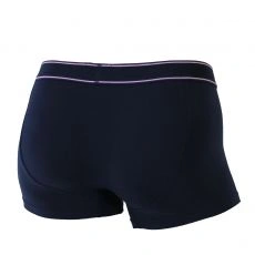 BOXER NAVY MICROFIBRE  TRUNK BASIC STRIPE  - TOMMY HILFIGER