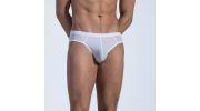 SLIP BLANC MICROFIBRE BRAZILBRIEF RED0965 - OLAF BENZ