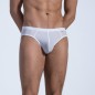 SLIP BLANC MICROFIBRE BRAZILBRIEF RED0965 - OLAF BENZ