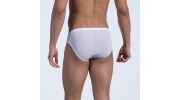 SLIP BLANC MICROFIBRE BRAZILBRIEF RED0965 - OLAF BENZ
