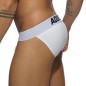 SLIP BIKINI BLANC TANGA AD466 - ADDICTED