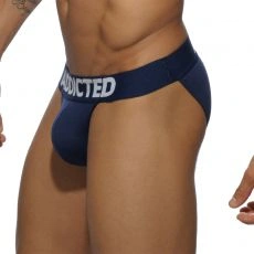 SLIP BIKINI NAVY TANGA AD466 - ADDICTED