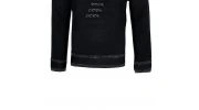 PULL OVER NOIR EN LAINE TENDANCE - EA7