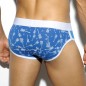 SLIP BLEU GUITAR PRINT  UN186 - ES COLLECTION