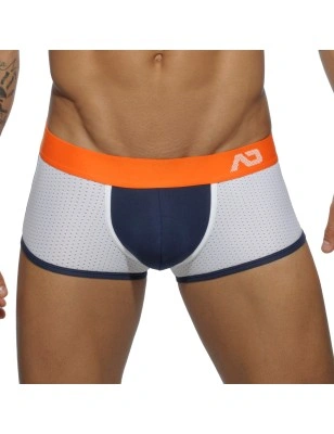 BOXER BOTTOMLESS NAVY CONTRAST MESH AD450 - ADDICTED
