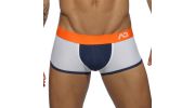 BOXER BOTTOMLESS NAVY CONTRAST MESH AD450 - ADDICTED