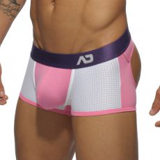 BOXER BOTTOMLESS ROSE CONTRAST MESH AD447 - ADDICTED