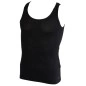 DEBARDEUR NOIR EN COTON EFFET STRIE - TOMMY HILFIGER