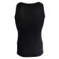 DEBARDEUR NOIR EN COTON EFFET STRIE - TOMMY HILFIGER