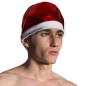 BONNET DE NOEL ROUGE PAILLETTE  SANTA CAP M651 - MANSTORE