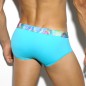 SLIP DE BAIN TURQUOISE CONTRAST STRIPES 1722 – ES COLLECTION SLIP DE BAIN TURQUOISE CONTRAST STRIPES 1722 – ES COLLECTION