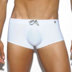 BOXER DE BAIN BASIC BLANC 1719 – ES COLLECTION