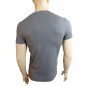 CALVIN KLEIN JEANS T-SHIRT CREW CHIFFRE ANTRACITE