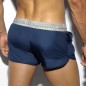 SHORT DE BAIN COURT NAVY SILVER ROCKY 1716 - ES COLLECTION SHORT DE BAIN COURT NAVY SILVER ROCKY 1716 - ES COLLECTION