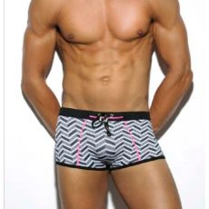 BOXER DE BAIN SPIKE NOIR 1711 – ES COLLECTION