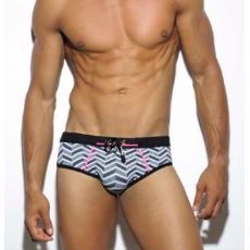 SLIP DE BAIN SPIKE NOIR 1711 – ES COLLECTION