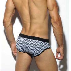 SLIP DE BAIN SPIKE NOIR 1711 – ES COLLECTION