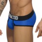 SLIP BLEU ROYAL CONTRASTED MESH  AD496 - ADDICTED