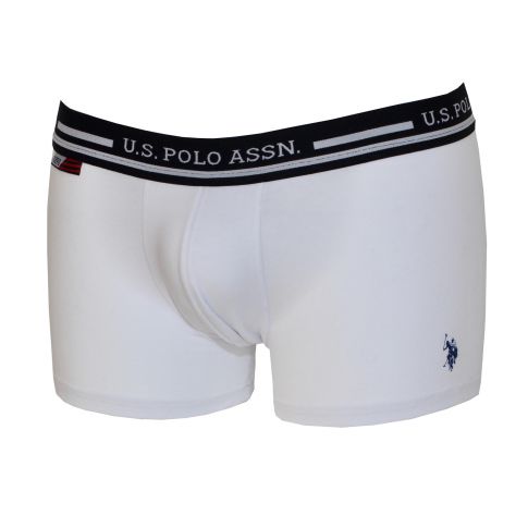 BOXER BASIC BLANC USPA LOW RISE - US POLO