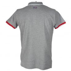 POLO GRIS BANDES TRICOLOR - US POLO ASSN