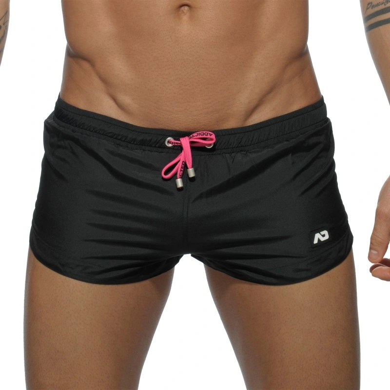 SHORT DE BAIN BASIC NOIR MINI SHORT  ADS111 - ADDICTED