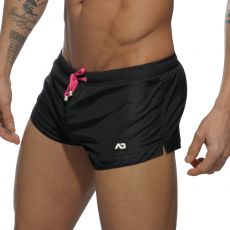 SHORT DE BAIN BASIC NOIR MINI SHORT  ADS111 - ADDICTED