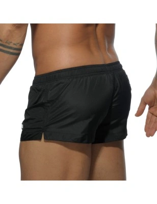 SHORT DE BAIN BASIC NOIR MINI SHORT  ADS111 - ADDICTED