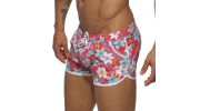 SHORT DE BAIN HAWAIIAN ROUGE  ADS115 - ADDICTED