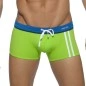 BOXER DE BAIN  VERT SPORT DETAIL BINDING  ADS133 - ADDICTED