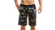 BERMUDA POLYESTER CAMOUFLAGE NAVY 02762  - MODUS VIVENDI