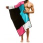 SERVIETTE DE PLAGE MONDRIAN NEONS 1730 - MODUS VIVENDI