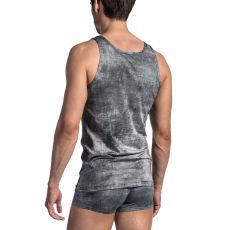 DEBARDEUR KAKI DECOLORE SPORTSHIRT RED1674 - OLAF BENZ