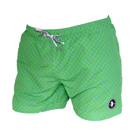 SHORT DE BAIN COURT DIAMOND VERT  - US POLO ASSN