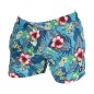 SHORT DE BAIN COURT FLORAL TURQUOISE  - US POLO ASSN